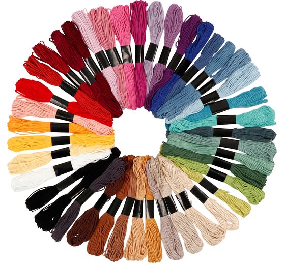 Embroidery thread set "Assorted colours"
