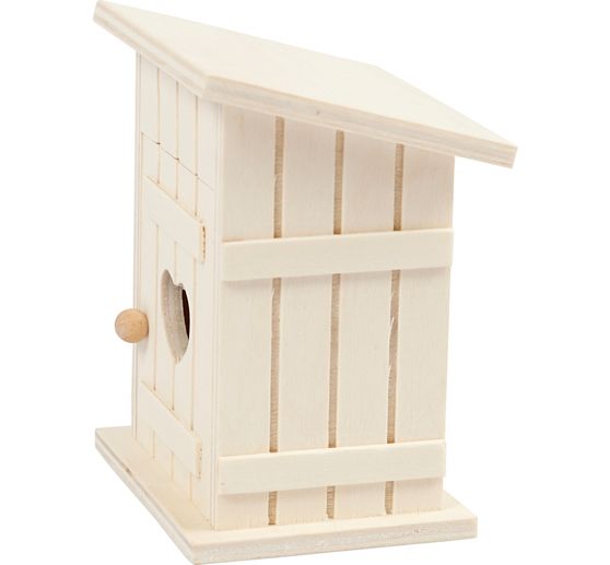 Miniatuur toilethuis 