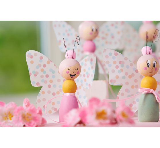 Kit créatif VBS « Figurines papillons »