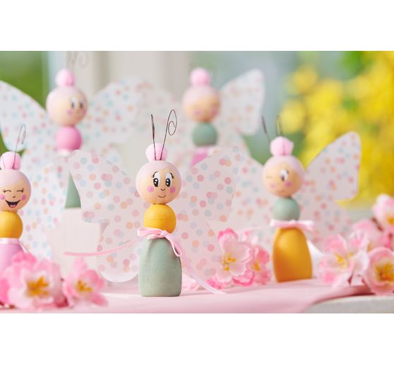 Kit créatif VBS « Figurines papillons »