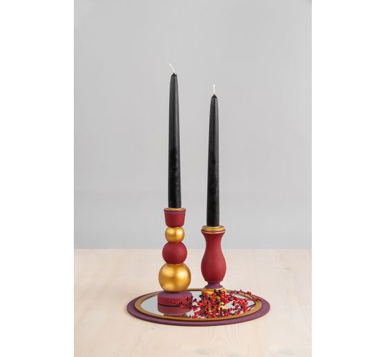 Set houten borden/ringen
