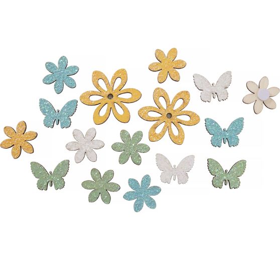 Scatter Pieces Bloem en Vlinder "Franca