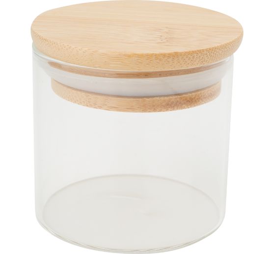VBS Storage jar "Bini" with bamboo lid