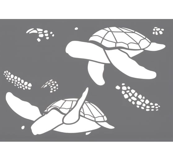 Stencil "Zeeschildpadden"
