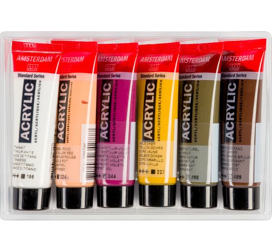 Talens AMSTERDAM Acrylfarben-Set "Portrait"