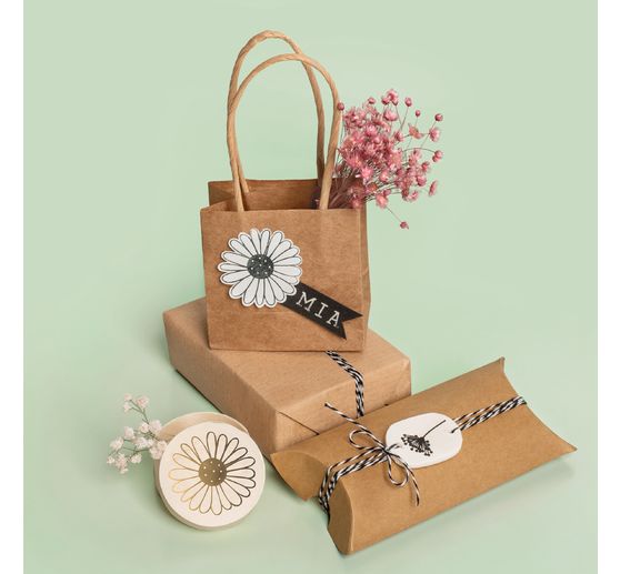 Kras Sticker "Bloemen
