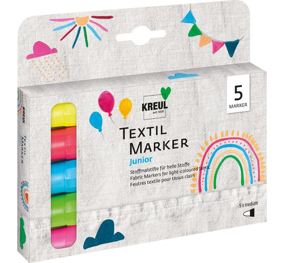KREUL Textiel marker medium "Junior"