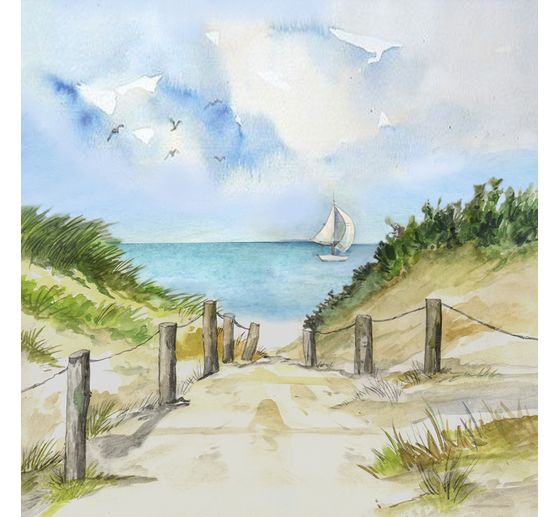 VBS Napkin Set "Beach and Sea"