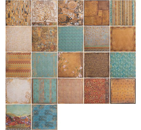 Scrapbook block "Klimt Backgrounds"