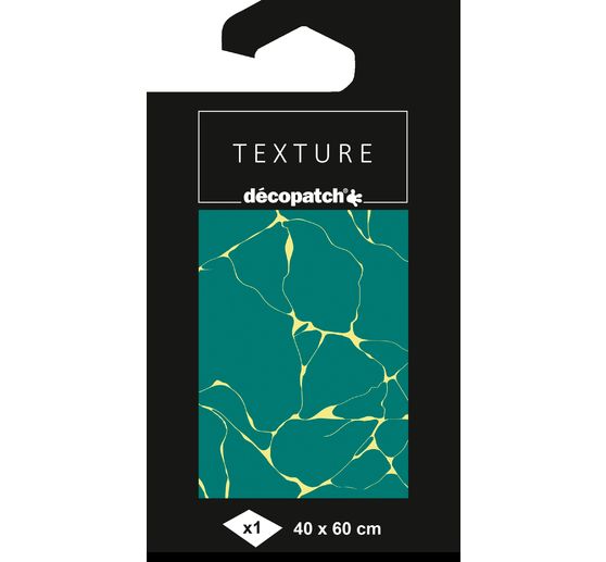 Décopatch Hot Foil Paper "Kintsugi turquoise"