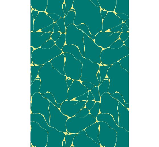 Décopatch Hot-Foil papier "Kintsugi turquoise"