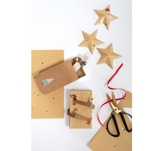 Motief blok "Kraftpapier Xmas"