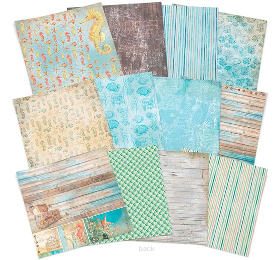 Scrapbook paper "Underwater Love"