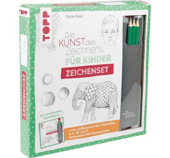 Boek "Die Kunst des Zeichnens für Kinder Zeichenset"