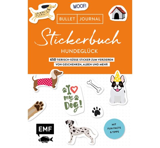 Boek "Bullet Journal Stickerbuch - Hundeglück"