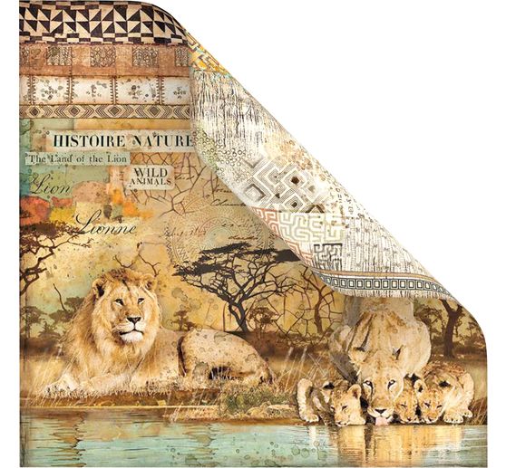 Scrapbook-Block "Savana"