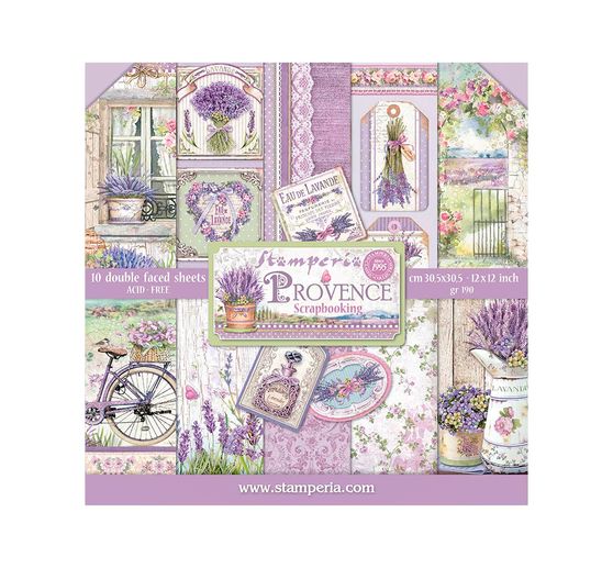 Scrapbook blok "Provence"