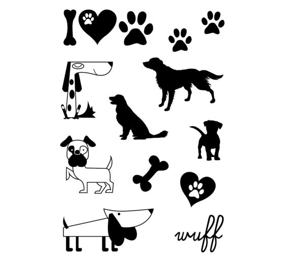 Clear Stamps "Honden"