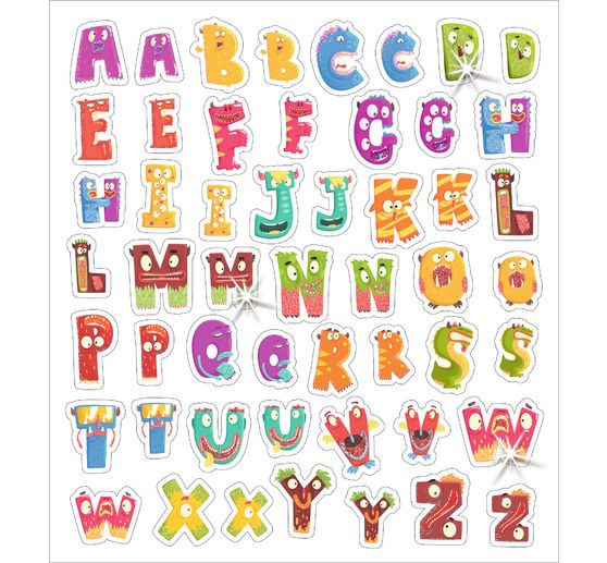 Glitter sticker "Animals"