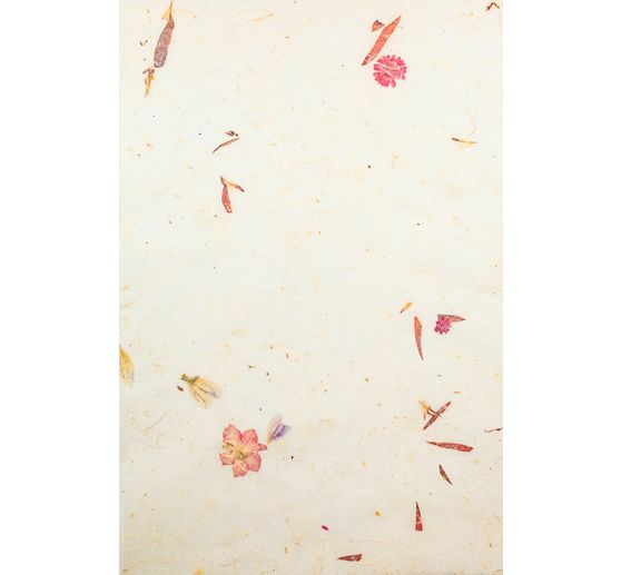 Natuurlijk papier "Fuchsia"
