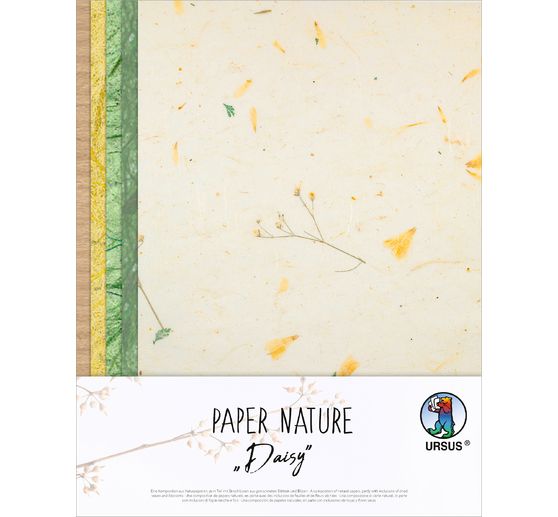 Natuurlijk papier "Daisy"