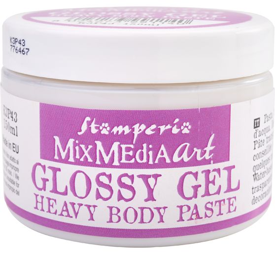 Stamperia "Glossy Gel", Transparant