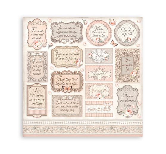 Scrapbook-Block "You and Me"