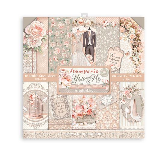 Scrapbook blok "You and Me"