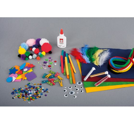 Mega craft box, approx. 1,200 parts