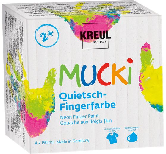 MUCKI Squeaky vingerverf