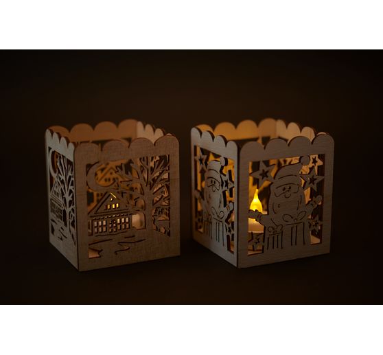 Bougeoirs VBS « Magie de Noël »