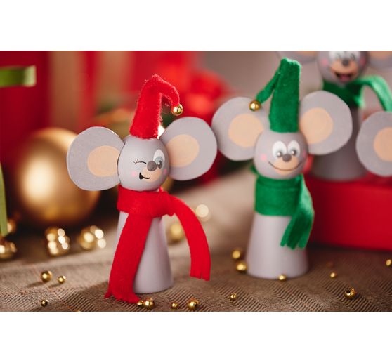 VBS Knutselset "Kerstmuizen"