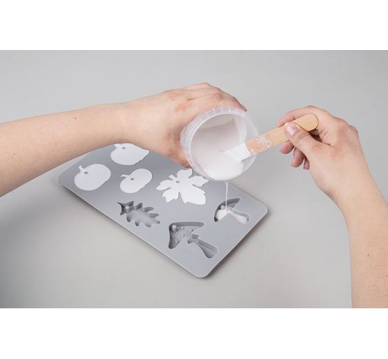 Moule en silicone « Citrouille, champignon, feuille » 