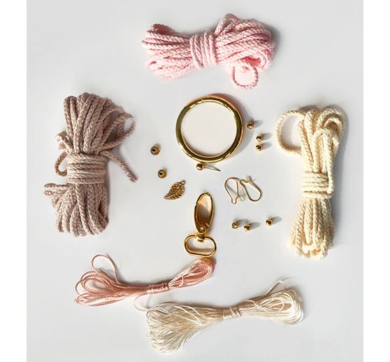 Macramé-Sieraden set "With Love"