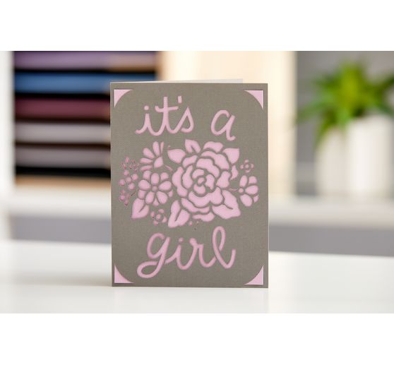 Cricut Joy dubbele kaarten met insteekhoezen & enveloppen "Insert Cards", 10,7 cm x 13,9 cm