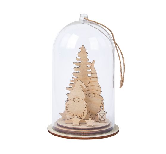 Houten bouwpakket "kabouter met denneboom"