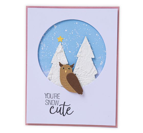 Sizzix Thinlits Stanzschablone "Cozy Woodland"