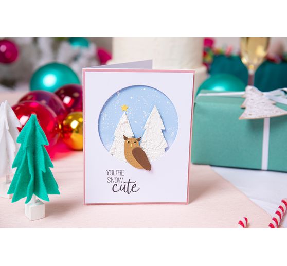 Sizzix Thinlits Stanzschablone "Cozy Woodland"