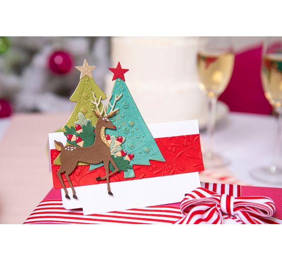 Sizzix Thinlits ponssjabloon "Delightful Deer"