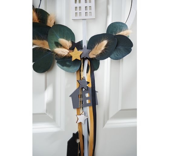 Houten ringset "Welcome Home"