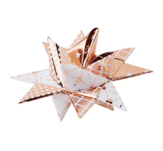 Papieren strips "X-mas Roségoud"