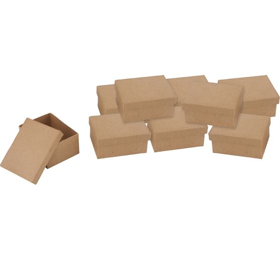 VBS Cardboard boxes "Rectangle", 10 pieces
