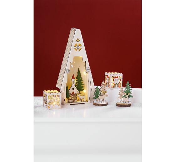 Bougeoirs VBS « Magie de Noël »