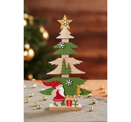 VBS wooden decoration set "Fir tree decoration"