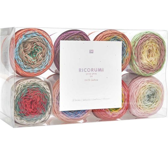 Fils coton Rico Ricorumi « Spin Spin », set de 8