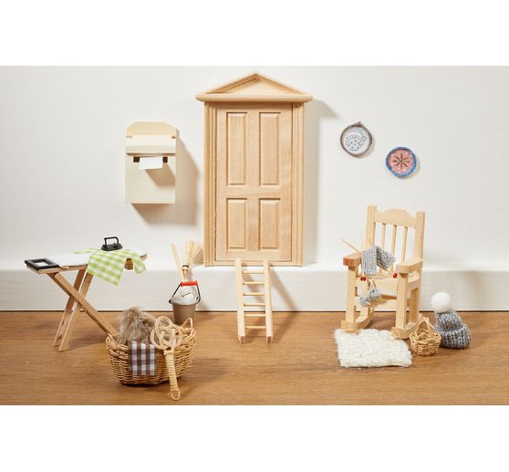 Wichtel-Set "Wäschekorb & Teppichklopfer"