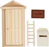 Kabouter deur set "Brievenbus"