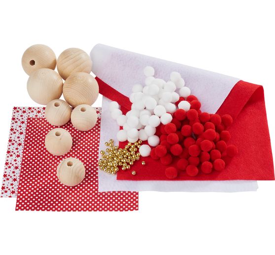 Kit créatif VBS « Lutins en perles en bois »