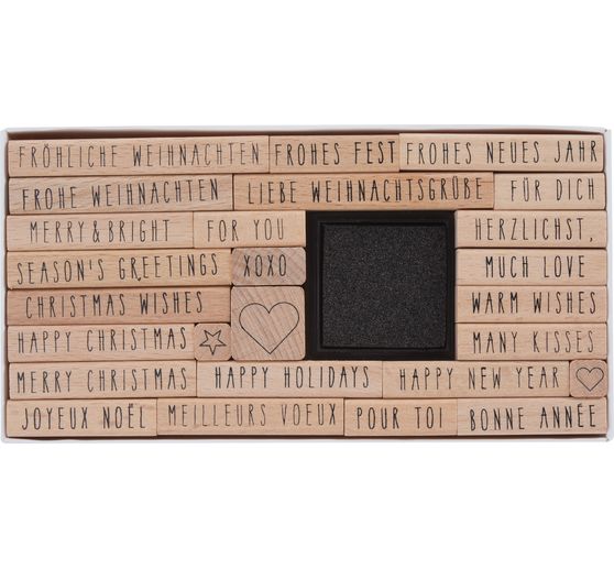 Stempel set XL "Christmas Wishes"