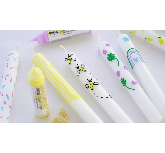 Candle Pen KREUL « Bee Happy », set de 6